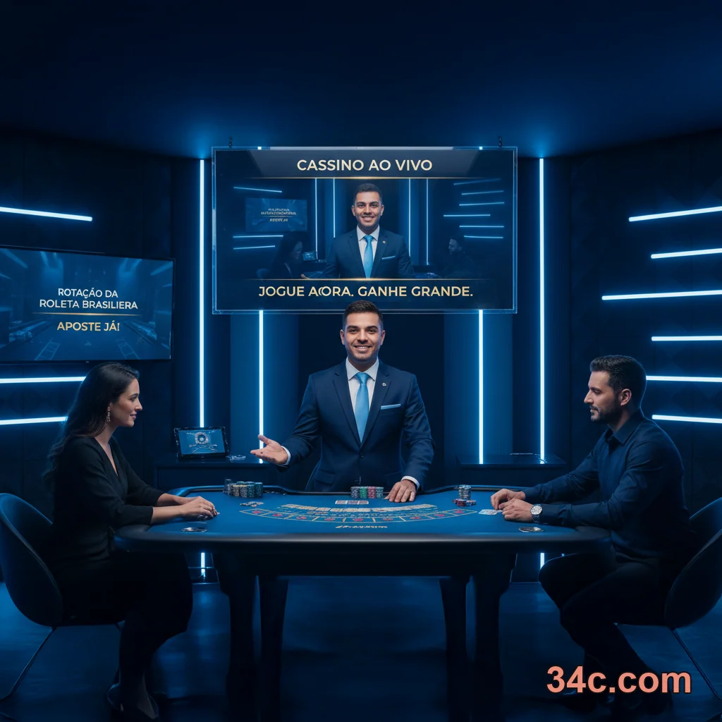 Tela mobile da plataforma oficial 34c.com aberta