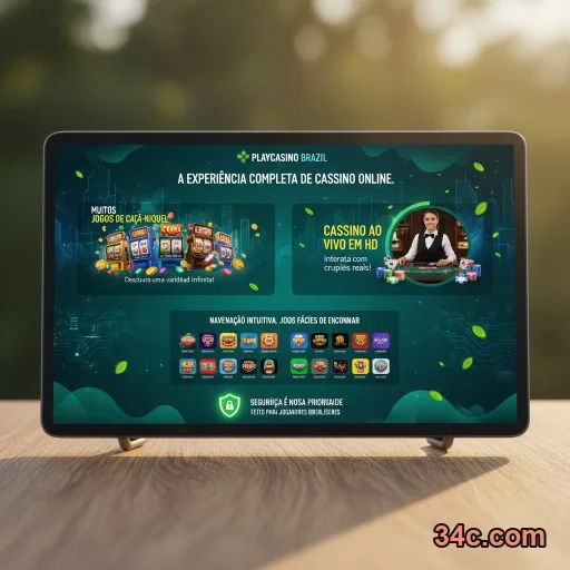 Acesso móvel à plataforma 34c.com