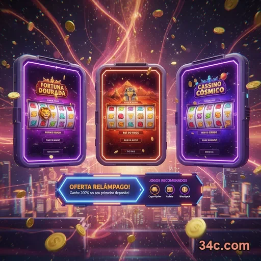 Cartões de promoções atuais no 34c.com por perfil