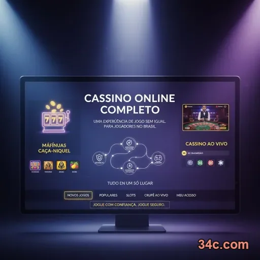 Atendimento mobile no 34c.com em tela de suporte