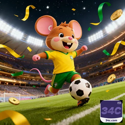 Aposte em futebol com confiança na 34c, sua plataforma de apostas online premium.